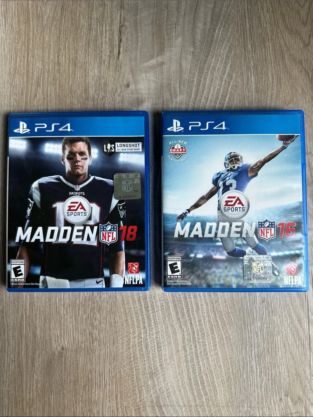 🎮 Madden NFL 18 & Madden NFL 16 Bundle | PS4 Games | Great Condition